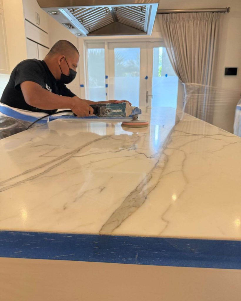 Counter Polished